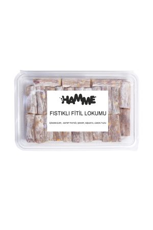 FISTIKLI FİTİLLİ LOKUM  500 GR